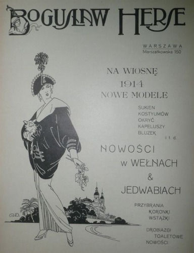 /Reklama/Bogusław Herse - Wiosna 1914